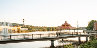 Promenade du Lac-des-Nations.