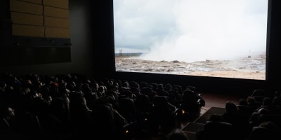 Viewing of a documentary at the event Rencontres Internationales du documentaire de Montréal (RIDM).