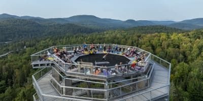 Sentier des Cimes - Yoga.