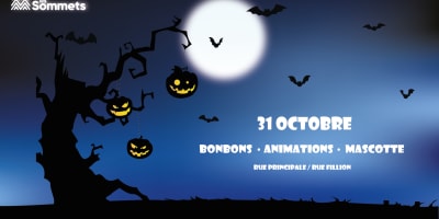 Illustration for Halloween at Sommet Saint-Sauveur.