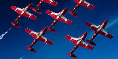 Spectacle aérien AÉRO Gatineau-Ottawa - Sept avions dans le ciel