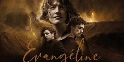 Spectacle Évangéline - Affiche du spectacle