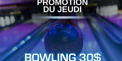 Allées de bowling au Tag E-Karting & Amusement.