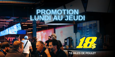 Restaurant and bar menu Promotion