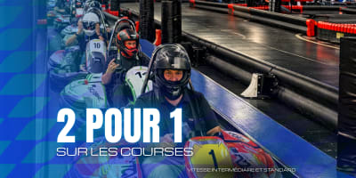  2-for-1 karting races Promotion