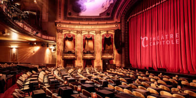 La salle de spectacle Théâtre Capitole.