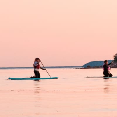 SUP sur le fleuve - Location d'équipement