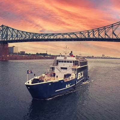 Souper-croisière 3 services à Montréal