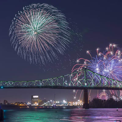 5-Course Dinner Cruise and Fireworks in Montreal