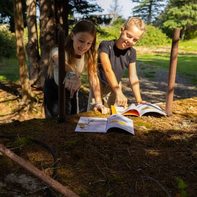 Archaeology comes to life in nature