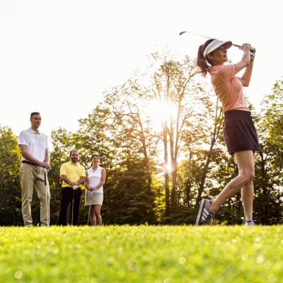 Golfing in Petite Nation