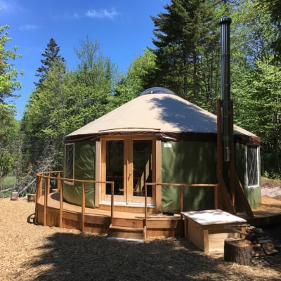 Chalets for rent in nature