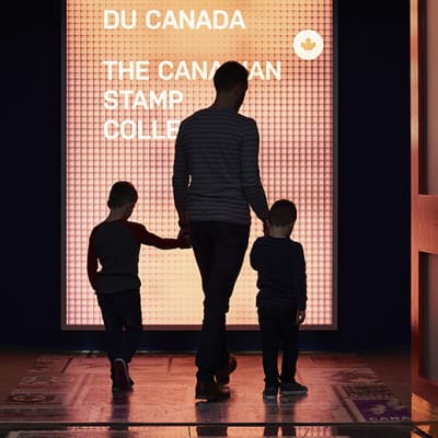 The Canadian stamp collection