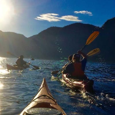 Kayak de mer à Rivière-Éternité – 2 heures