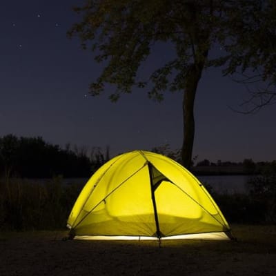 Camping overnight