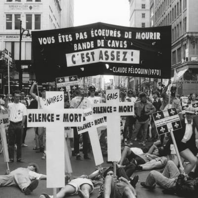 Active Grieving - The Aesthetic Activism of ACT UP Montréal