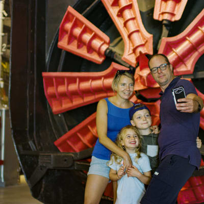 Take advantage of the family discount to enjoy a Halloween train ride!
