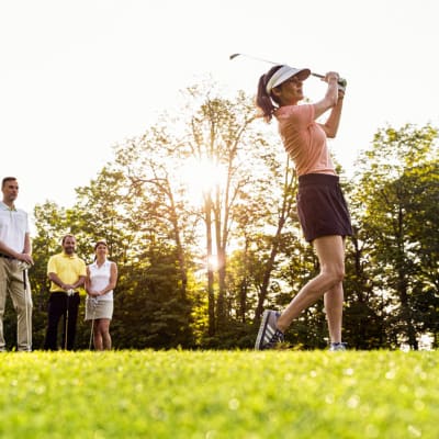 Golfing in Petite Nation