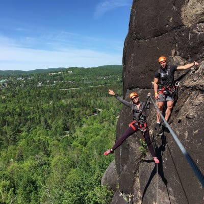 Expérience Tyrolienne et Via Ferrata