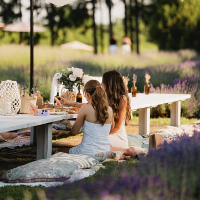 Boho table