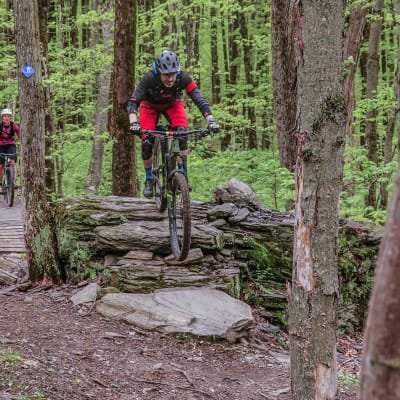 Cours privé de vélo de montagne