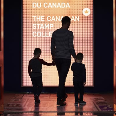 The Canadian stamp collection