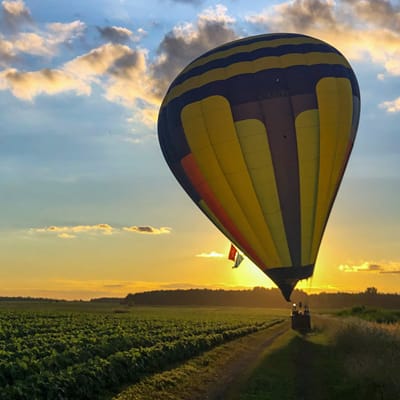Hot air balloon ride