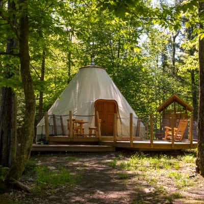 Parc Oméga - Hébergement