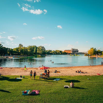 Jean-Doré Beach of Parc Jean-Drapeau