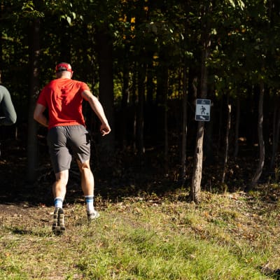 Trail running race