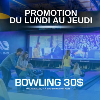 $30 Bowling Promotion