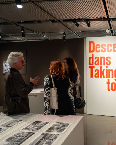 Exposition dans un musée