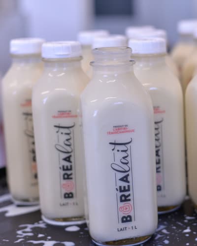 Bouteille de lait