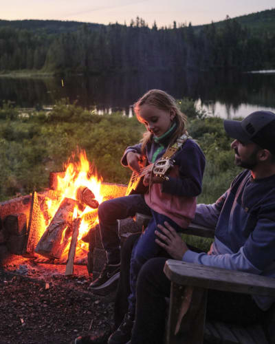 Camping de la réserve faunique de Rimouski