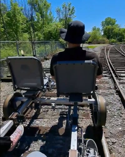 The Railbike!