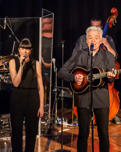 Festival Saint-Zénon-de-Piopolis - Musiciens sur scène