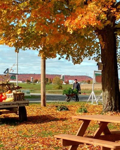 L'Arc-en-ciel du Paradis in Fall season
