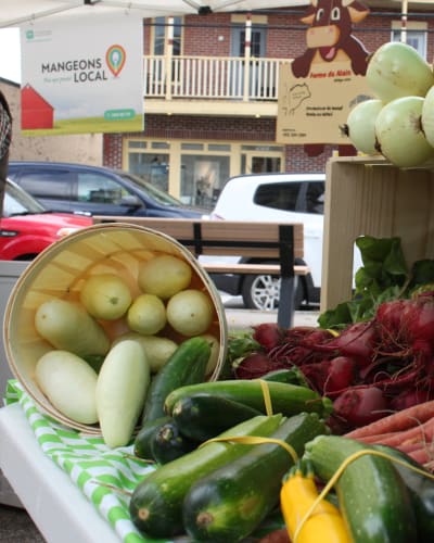 Marché public de Saint-Raymond - Vegetables