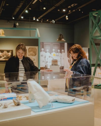 Exposition intérieure au Musée Minero