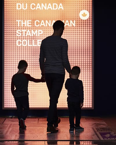 The Canadian stamp collection