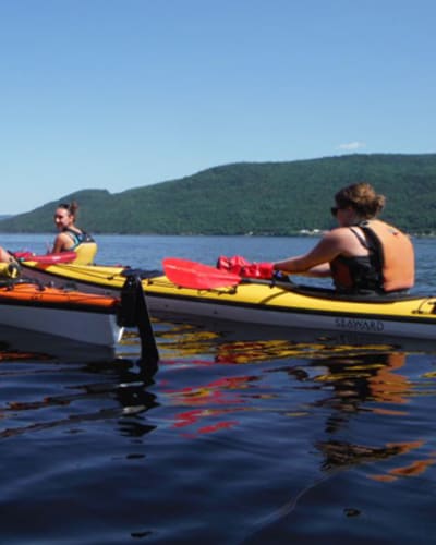 Fjord en Kayak