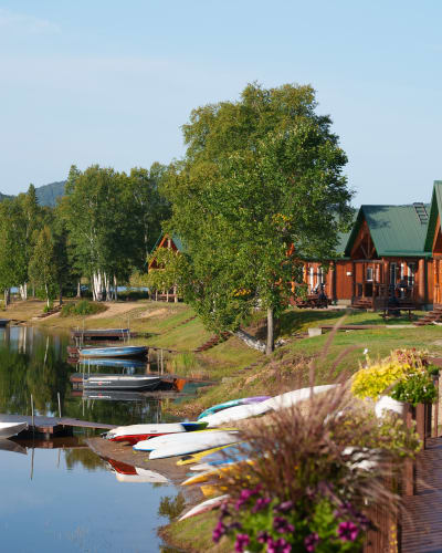 Pourvoirie Mekoos : chalets