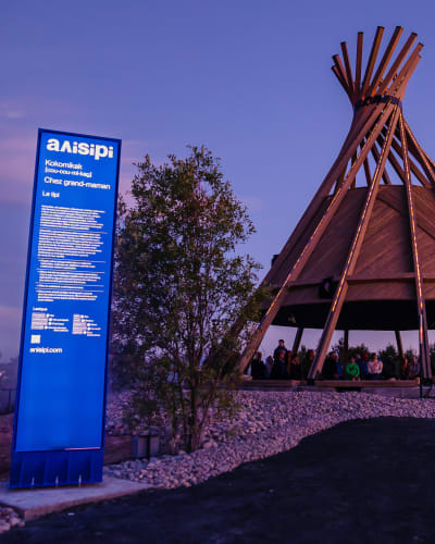 Abitibi-Témiscamingue : Anisipi - Le tipi
