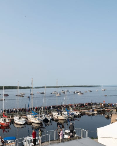 À l'eau Péribonka.