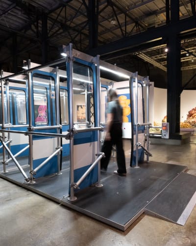 Exposition de l'arsenal art contemporain.