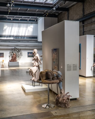 Sculpture Exhibition at Arsenal.