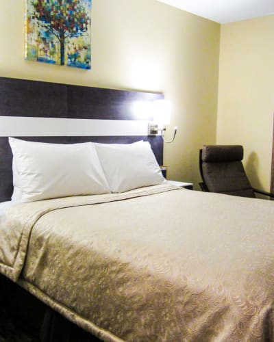 Chambre de l'Auberge de la Gare.