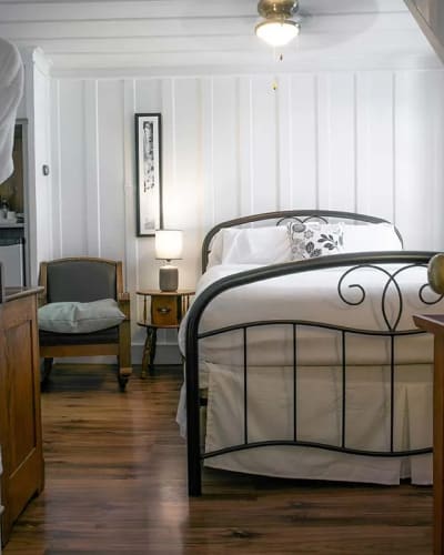 Auberge la Seigneurie des Monts - Chambre blanche
