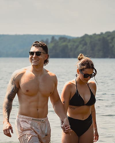 Auberge du Lac-à-l'Eau-Claire - Summer activity