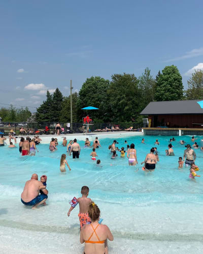 Wave pool.